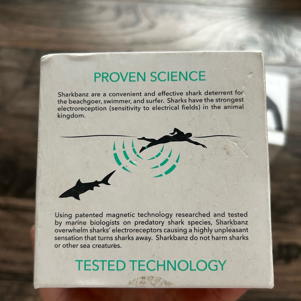 Two SHARKBANZ 2 Magnetic Shark Repellent Band - Picture 2 of 7
